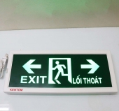Đèn EXIT thoát hiểm 2 mặt KENTOM