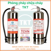 Bình chữa cháy PIN LITHIUM - Vỏ inox - 6.5L